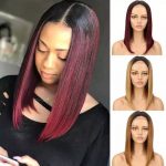 12" BONE STRAIGHT HAIR