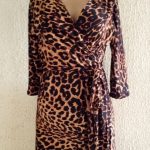 PRINT WRAP DRESS