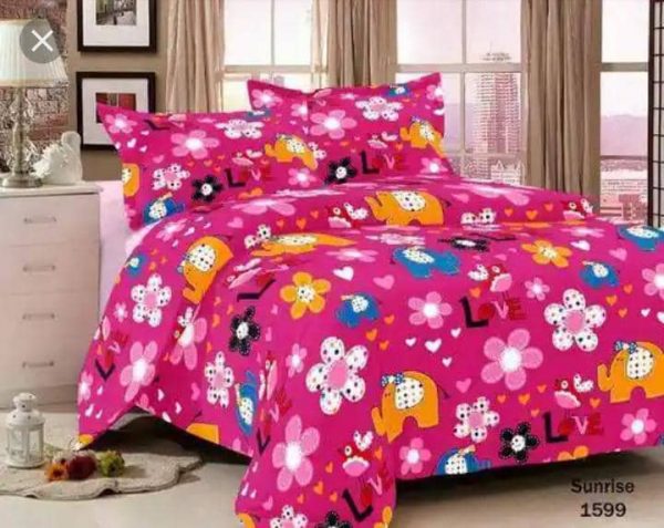 7/7 BEDSHEETS, DUVET AND 4 PILLOW CASES - Image 18