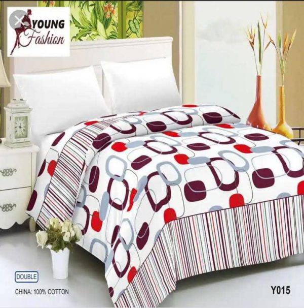 7/7 BEDSHEETS, DUVET AND 4 PILLOW CASES - Image 30
