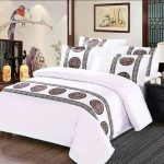 7/7 BEDSHEETS, DUVET AND 4 PILLOW CASES
