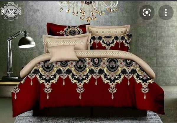 7/7 BEDSHEETS, DUVET AND 4 PILLOW CASES - Image 7