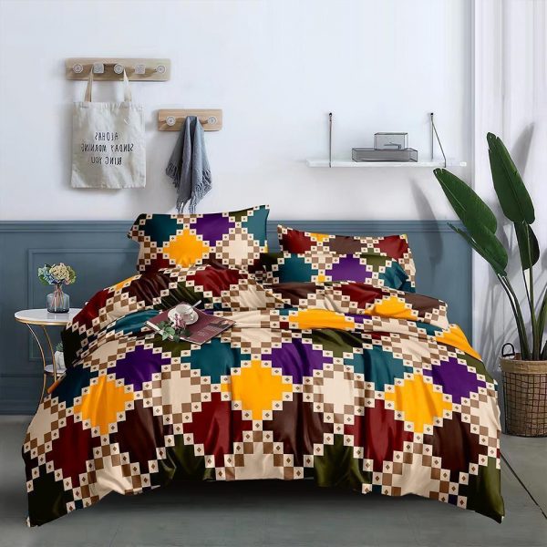 7/7 BEDSHEETS, DUVET AND 4 PILLOW CASES - Image 8