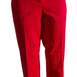 ANKLE LENGTH PANTS (BRIGHT RED)