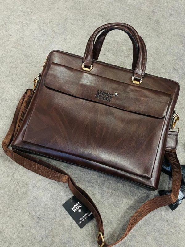 QUALITY LEATHER LAPTOP BAG - Image 4