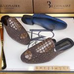 QUALITY BILLIONAIRE ITALIAN LEATHER HALF SHOE