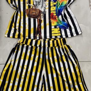 MULTICOLOUR TWO PIECE SHORT DRESS - Image 2