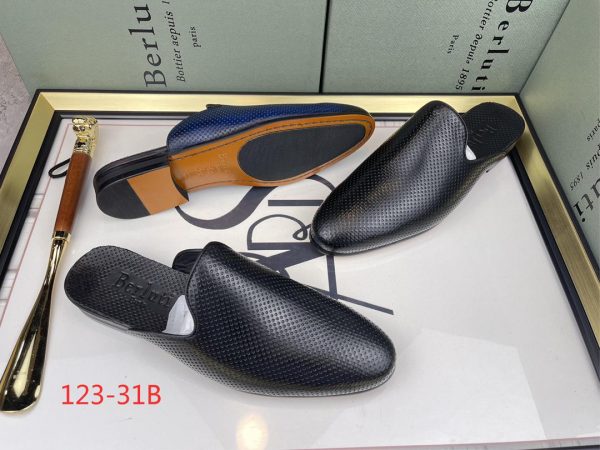 MEN QUALITY LEATHER HALF SHOE - Image 2