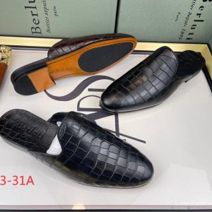MEN QUALITY LEATHER HALF SHOE - Image 3
