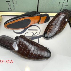 MEN QUALITY LEATHER HALF SHOE - Image 5