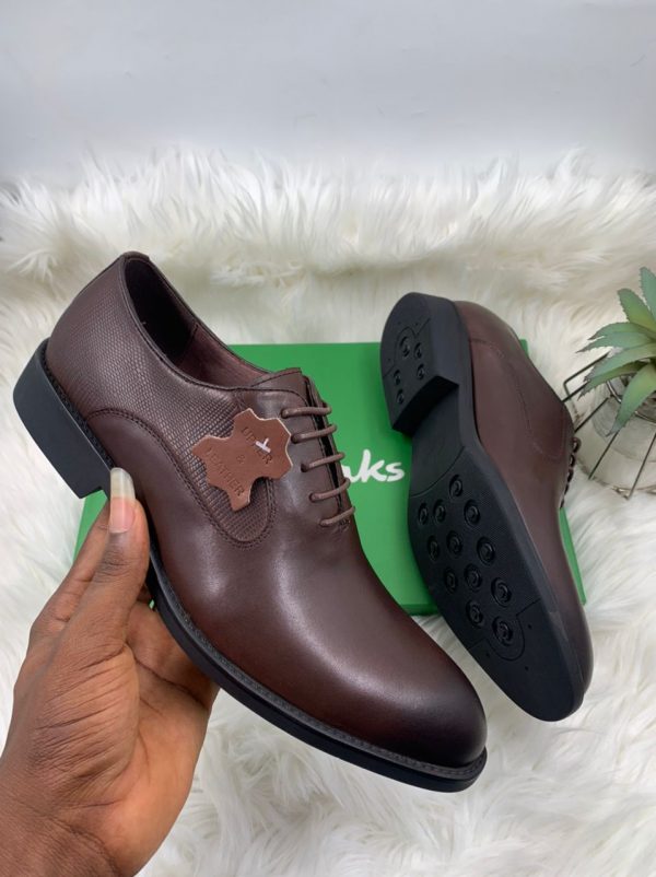 QUALITY CLARKS LEATHER SHOE - Image 12