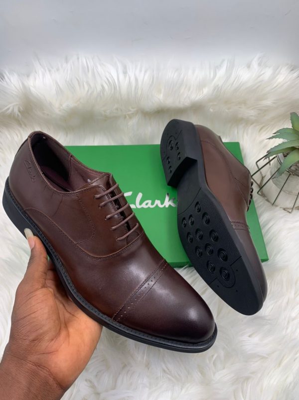 QUALITY CLARKS LEATHER SHOE - Image 5