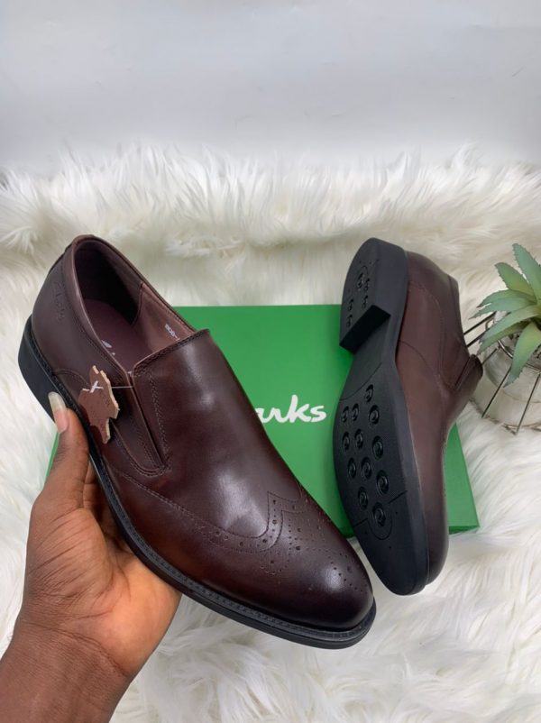 QUALITY CLARKS LEATHER SHOE - Image 9