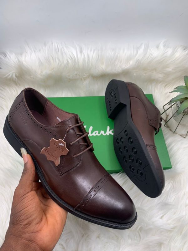 QUALITY CLARKS LEATHER SHOE - Image 4