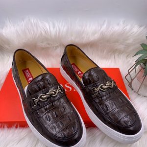 QUALITY ROSSI WHITE SOLED SHOE - Image 8