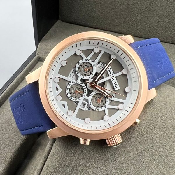 QUALITY MEN LEATHER WRISTWATCH - Image 4