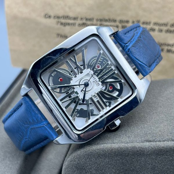 LUXURY FEMALE LEATHER WRISTWATCH - Image 5