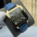 LUXURY FEMALE LEATHER WRISTWATCH