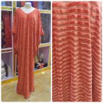 ORANGE ORGANDI LACE
