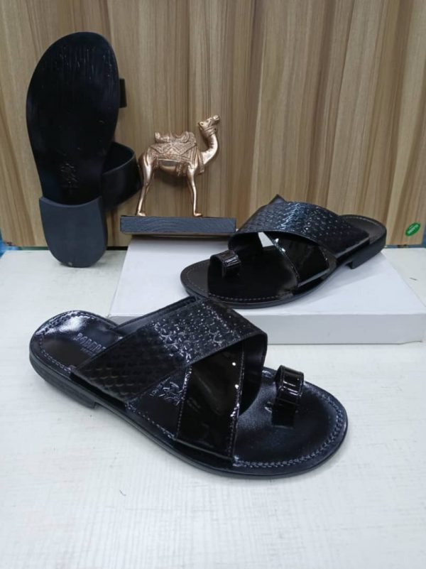 Quality& Durable Leather Slippers for men