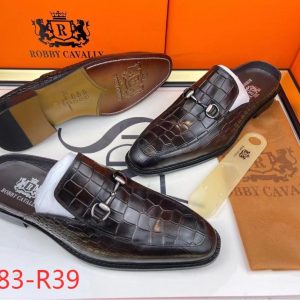 Original leather half-shoes for men