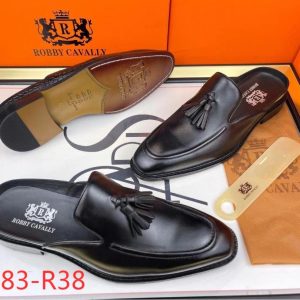 Original leather half-shoes for men