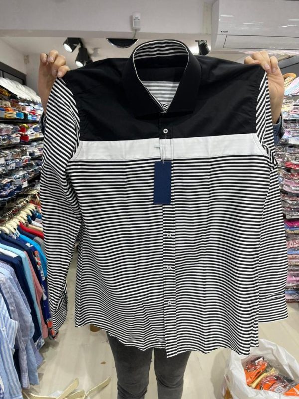 QUALITY STRIPPED SHIRT - Image 17