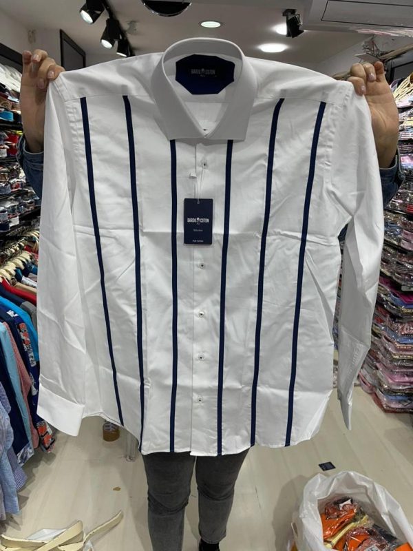 QUALITY STRIPPED SHIRT - Image 14