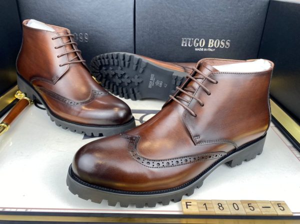 Hugo Boss Leather Shoes Italian leather Shoes for men