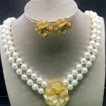 Pearl Necklace and Earring for ladies or women