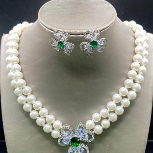 Pearl Necklace and Earring for ladies or women