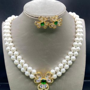 Pearl Necklace and Earring for ladies or women