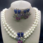 Pearl Necklace and Earring for ladies or women