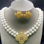 Pearl Necklace and Earring for ladies or women