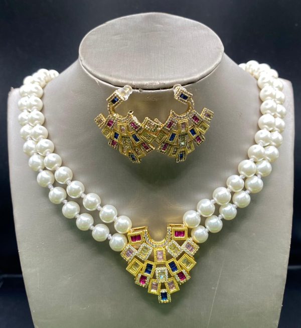 PEARLS......EARRINGS AND NECKLACE - Image 12