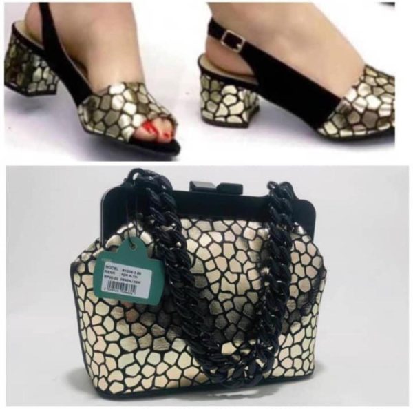 Matching designers bag and shoes for ladies Matching shoe and bag for ladies