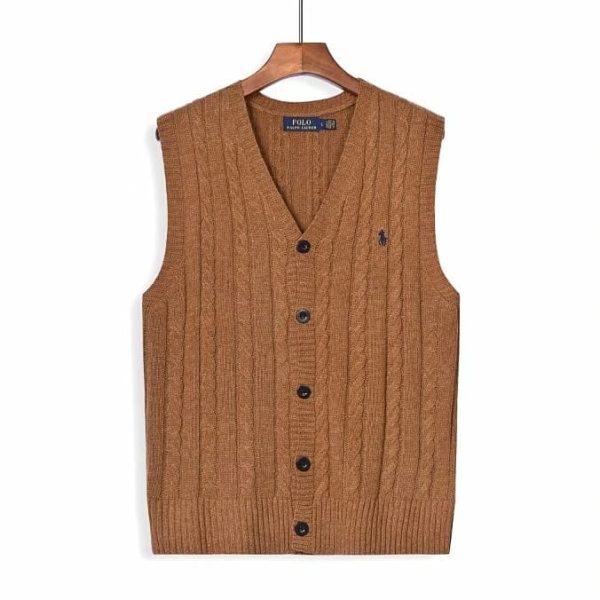 ARMLESS CARDIGAN POLO RALPH LAUREN CARDIGAN