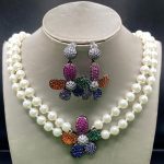 Bead set - Earrings and Necklace