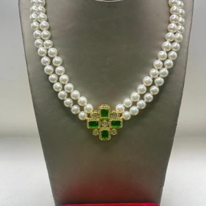 Bead set - Earrings and Necklace - Image 3