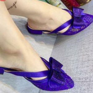 Flat half shoes for women
