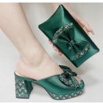 matching shoe and purse