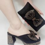 matching shoe and purse