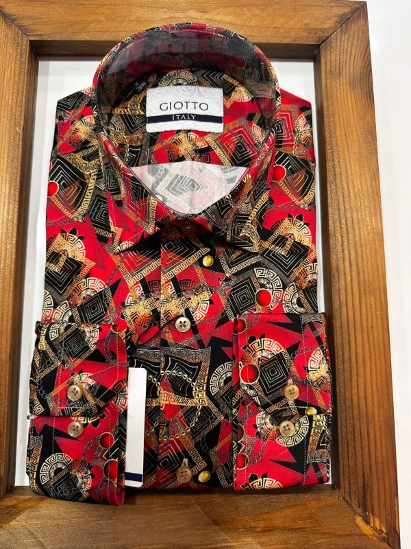 Designer long-sleeved shirt