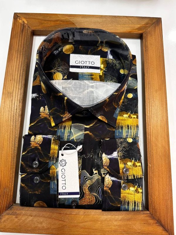 Designer long-sleeved shirt