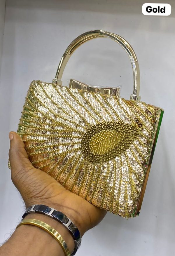 GOLD CLUTCH PURSE