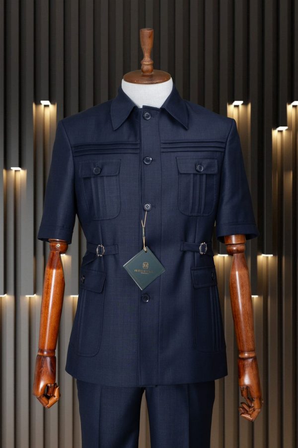 Safari suits for me. Designer suits for men