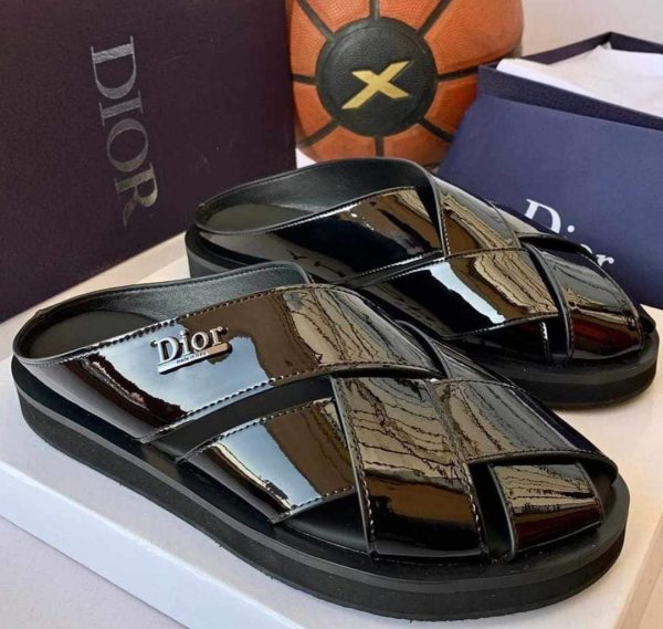 DIOR SLIPPERS FOR MEN HALF SHOE FOR MEN