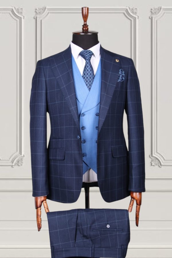 Checked suits for men Turkish Suits for Men