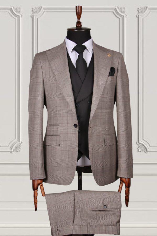 Checked suits for men Turkish Suits for Men