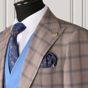 MARIO CASAS CHECKED SUIT - Image 20